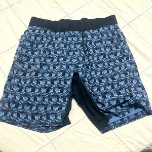9” in-seam Lulu Lemon Shorts w/ Liner.